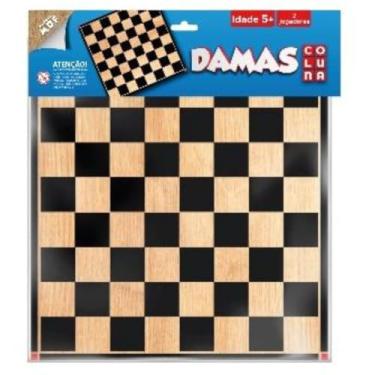 Imagem de Brinq Jogo Damas Solapa Madeira Pais & Filhos 107841