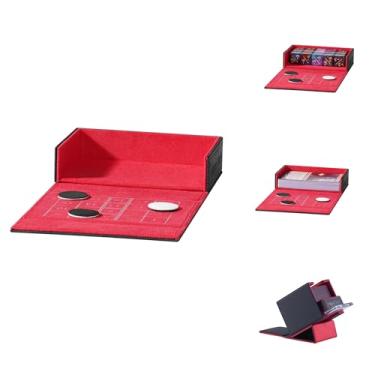 Imagem de Mage Tech Caixa de dados de bolso (módulo aventureiro) - rastreador de vida integrado - serve para 15 dados de contador (15 mm) ou mais de 30 cartas sem manga - Stores Inside Adventurer - MTG, PTCG e