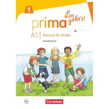 Imagem de Livro - Prima - Los GehtS! A1.1 - Deutsch Fur Kinder - Arbeitsbuch Mit Audio-Cd Und Stickerbogen