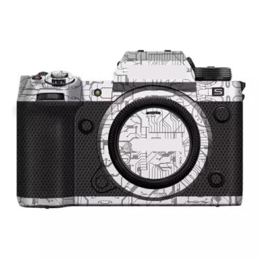 Imagem de XH2 X-H2 XH2S Adesivo protetor do corpo da câmera película decalque para FujiFilm X-H2 XH2S filme de vinil espelhado (branco circuito)