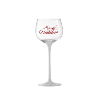 Imagem de Conjunto de taças de vinho de Natal - Copos elegantes para festas de fim de ano, caixa pronta para presente para Natal, Ação de Graças e Decoração de Jantar de Ano Novo
