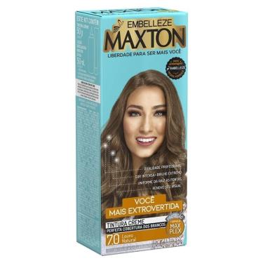 Imagem de Tinta de Cabelo Maxton 7.0 Louro Natural
