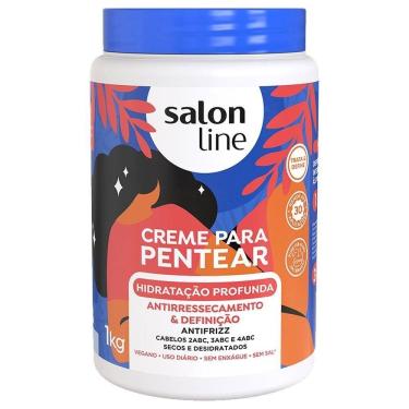Imagem de Creme para Pentear Salon Line Redutor de Volume Hidratação Profunda Profissional 1Kg