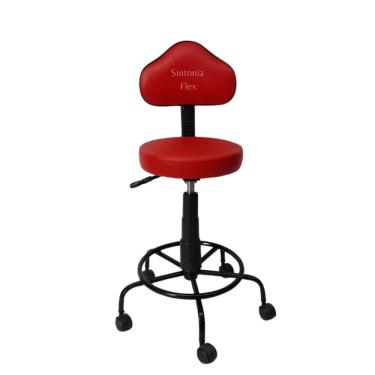 Imagem de Cadeira Secretaria Verona Regulagem Altura A Gás Base Ferro