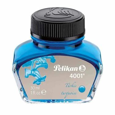 Imagem de Tinta Caneta Tinteiro Pelikan 30ml Azul Turquesa Penink 4001