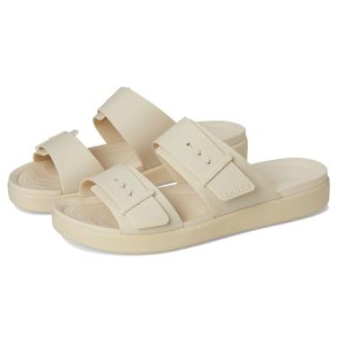 Imagem de Crocs Sandália feminina Brooklyn Buckle Low, Arenito, 40