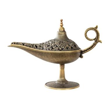 Imagem de KiBcsLic Queimador de incenso, luz dos desejos, presente, mesa de estudo de ioga, peça central, sala de estar, suporte de incenso de meditação, L