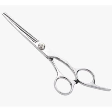 Imagem de Tesoura Cabelo Profissional, Tesoura para Cortar Cabelo Fio A Laser E Desbastadora para Barbeador E Cabelereiro(Desbastadora)