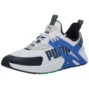Imagem de PUMA Tênis masculino Pacer +, Puma Branco - Puma Team Royal-Club azul-marinho, 39
