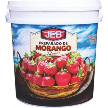 Imagem de Polpa de Morango J.E.B 4,1kg - JEB, Branco, 4kg