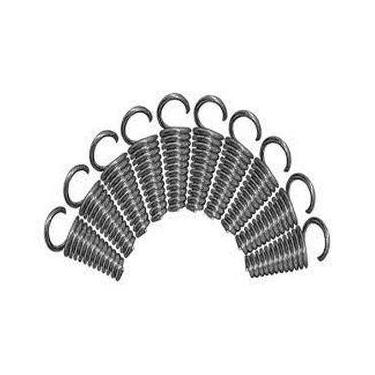 Imagem de 10 Molas Varal Aço Galvanizadas Resistente. - Alfa varais
