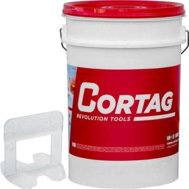 Imagem de Espaçador Tradicional 2mm 900 Peças Cortag ST 62702 Balde Nivelador