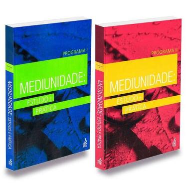 Imagem de Kit Mediunidade: Estudo e Prática - Programa I e II - Livros Novos e F