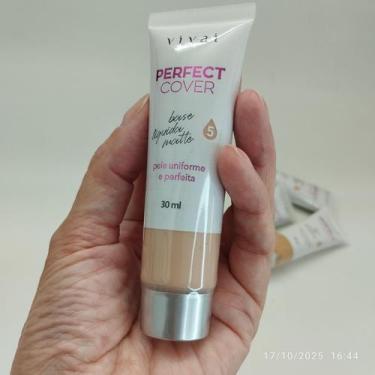 Imagem de Base líquida matte perfect cover vivai cor 5