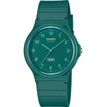 Imagem de Relógio Casio Masculino Ref: Mq-24b-3bdf Analógico Verde Pequeno