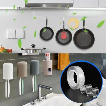 Imagem de Fita Adesiva Fixadora Multiuso Grip Tape Gel Dupla Face 5Mts