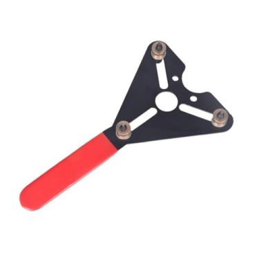 Imagem de Baoblaze Ferramenta de fixação da embreagem do ar condicionado do carro, chave extratora de aperto e afrouxamento da embreagem, chave inglesa universal de aço