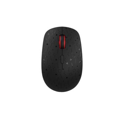 Imagem de Mouse Sem Fio C3Tech M-W90BK Preto bateria Recarregável, Ergonomico, Ambidestro, 1600 DPI, Silencioso, Compatível com Windows, e MacOS