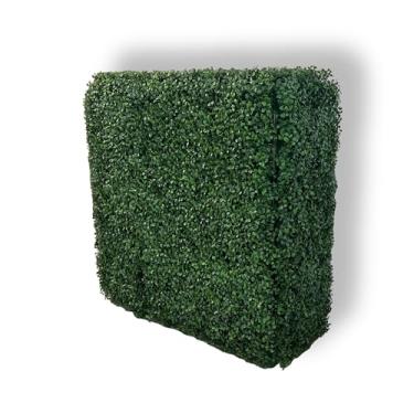 Imagem de XBrand Parede de cerca viva de 76 cm – Planta de privacidade artificial ao ar livre – Ótimo substituto para gardênia e hera – Divisor de cerca viva DIY