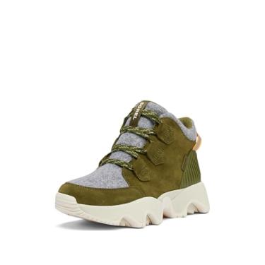 Imagem de Sorel Bota de neve feminina Kinetic Impact Caribou Plus impermeável, Verde/Aloe claro, 7.5