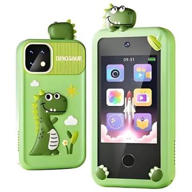 Imagem de Celular de Brinquedo para Criança com Música e Jogos Educativos - Pop,