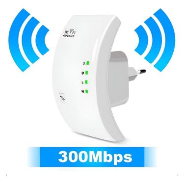 Imagem de Roteador Repetidor Wireless-n Sinal Wifi Repeater 300mbps