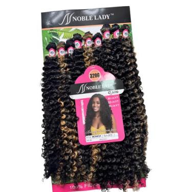 Imagem de Cabelo Fibra De Proteína Premium Idêntico Ao Humano Cacheado - bbless,