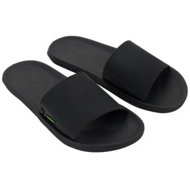 Imagem de Chinelo Rider Masculino Slide Gaspea Confortável, Preto, 43/44