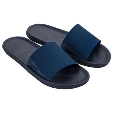 Imagem de Chinelo Rider Masculino Slide Gaspea Confortável, Azul escuro, 43/44