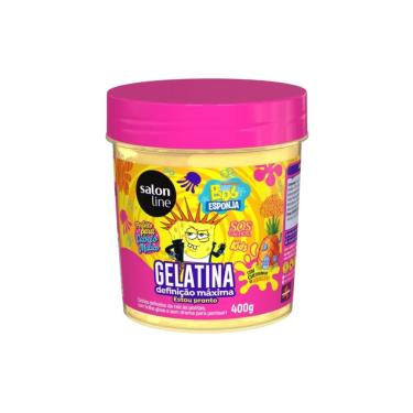 Imagem de Gelatina Capilar Salon Line SOS Kids Bob Esponja Definição Máxima 400 g