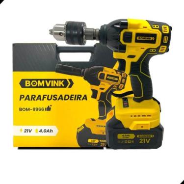 Imagem de Parafusadeira Portátil Ideal Para Home Office De Manutenção - GBG STOR