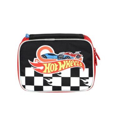 Imagem de Estojo Escolar Penal Luxo Hot Wheels Carro ET49984 Original - Luxcel, 