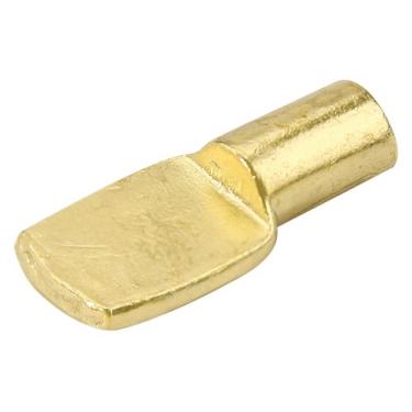 Imagem de Platte River 866644", ferragens, prateleira e suporte, alfinetes de prateleira, suporte de latão com pino de 1/4", pacote com 100