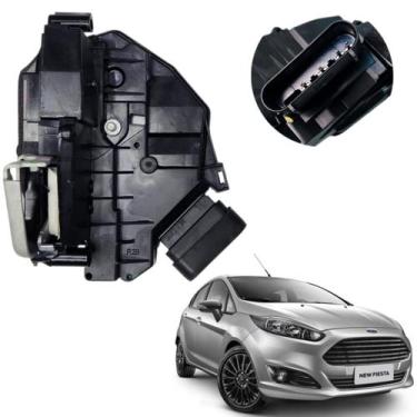 Imagem de Fechadura Elétrica Porta Dianteira Ford New Fiesta 2012 2013 2014 2015