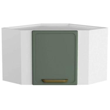 Imagem de Armário Aéreo P- Cozinha Bella Canto C- 1 Porta Verde - Bertolini