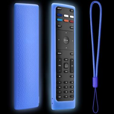 Imagem de Capa de silicone para controle remoto Vizio-Smart-TV XRT136/ XRT140 (azul brilhante)