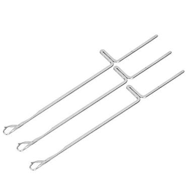 Imagem de Tnfeeon Conjunto de Agulhas para Máquina de tricô, Agulhas de Metal de Precisão para Máquinas KR260 SK151, Comprimento de 14,7 Cm, Construção Em Aço Inoxidável, Desempenho de tricô Aprimorado, Artesanato DIY,