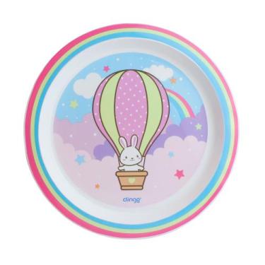 Imagem de Prato Infantil Balão Micro-ondas Livre de BPA - CLINGO