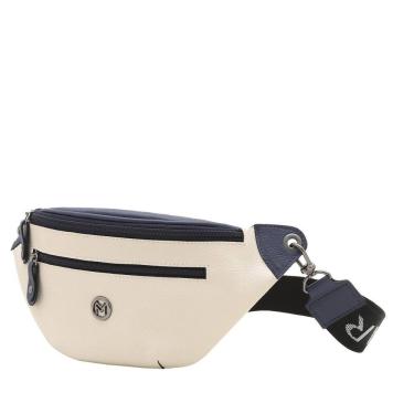 Imagem de Pochete De Couro Feminina Com Bolso Mariart Dani