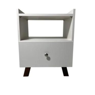 Imagem de Mesa De Cabeceira Em Mdf Com Uma Gaveta Jeri