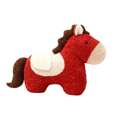 Imagem de simhoa Almofada de Pelúcia em Formato de Cavalo, Brinquedo de Pelúcia, Pônei Fofo, Boneco de Pelúcia para Sala de Estar