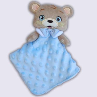 Imagem de Mini Naninha Ursinho Theodoro - Naninha Menino - Presente de Bebê - Eliane Atelier