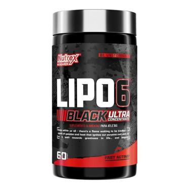 Imagem de Termogênico Lipo-6 Black Ultra Concentrado 60 Cáps - Nutrex Research-Unissex