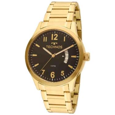 Imagem de RELÓGIO TECHNOS MASCULINO STEEL DOURADO - 2115KTPTDY/4P-Masculino