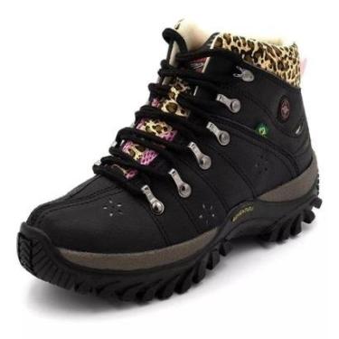 Imagem de Bota Adventure Trilha Motociclista Mr Try Shoes Onça-Feminino