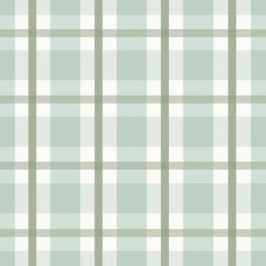 Imagem de Papel de Parede Revoada Xadrez Verde Menta 4449