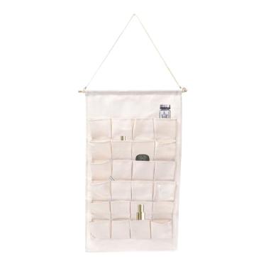 Imagem de Calendário De Advento De Natal Em Tecido | 24 Dias Para Pendurar - Contagem Regressiva Para O Natal Com Bolsinhas Vazias | Para Crianças Meninos Meninas Pequenos Brinquedos Doces