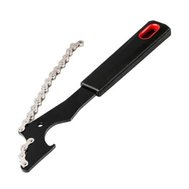 Imagem de Vaveren Ferramenta para remoção de porca de fixação de cassete de bicicleta, ferramenta profissional de liga leve para remoção de pinhão de bicicleta, para