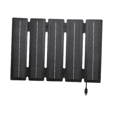 Imagem de aqxreight Painel Solar Dobrável 25W ETFE Carregador Portátil Monocristalino Ultrafino para Acampamento Ao Ar Livre