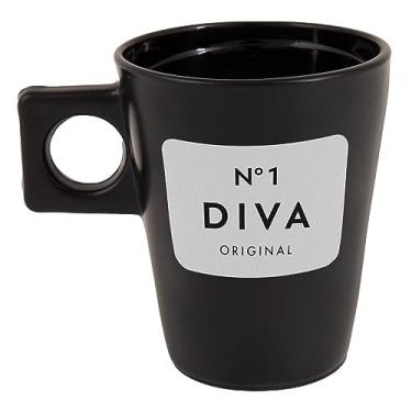 Imagem de Caneca de Vidro Cônica – Diva Edição Limitada | Caneca Transparente Premium para Café e Chá | Presente Estiloso para Mulheres